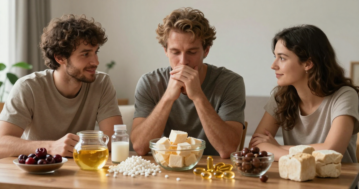 Ruolo dell’equilibrio mentale nella salute maschile — Il ruolo dell'alimentazione